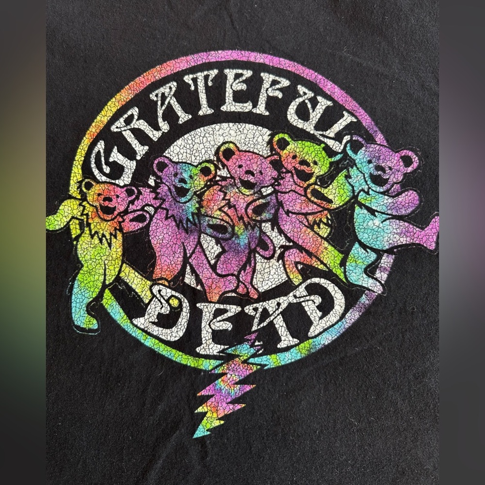 Grateful Dead Dancing Bears Size 2XL 2021 Black/Multi 
Good pre-owned condition